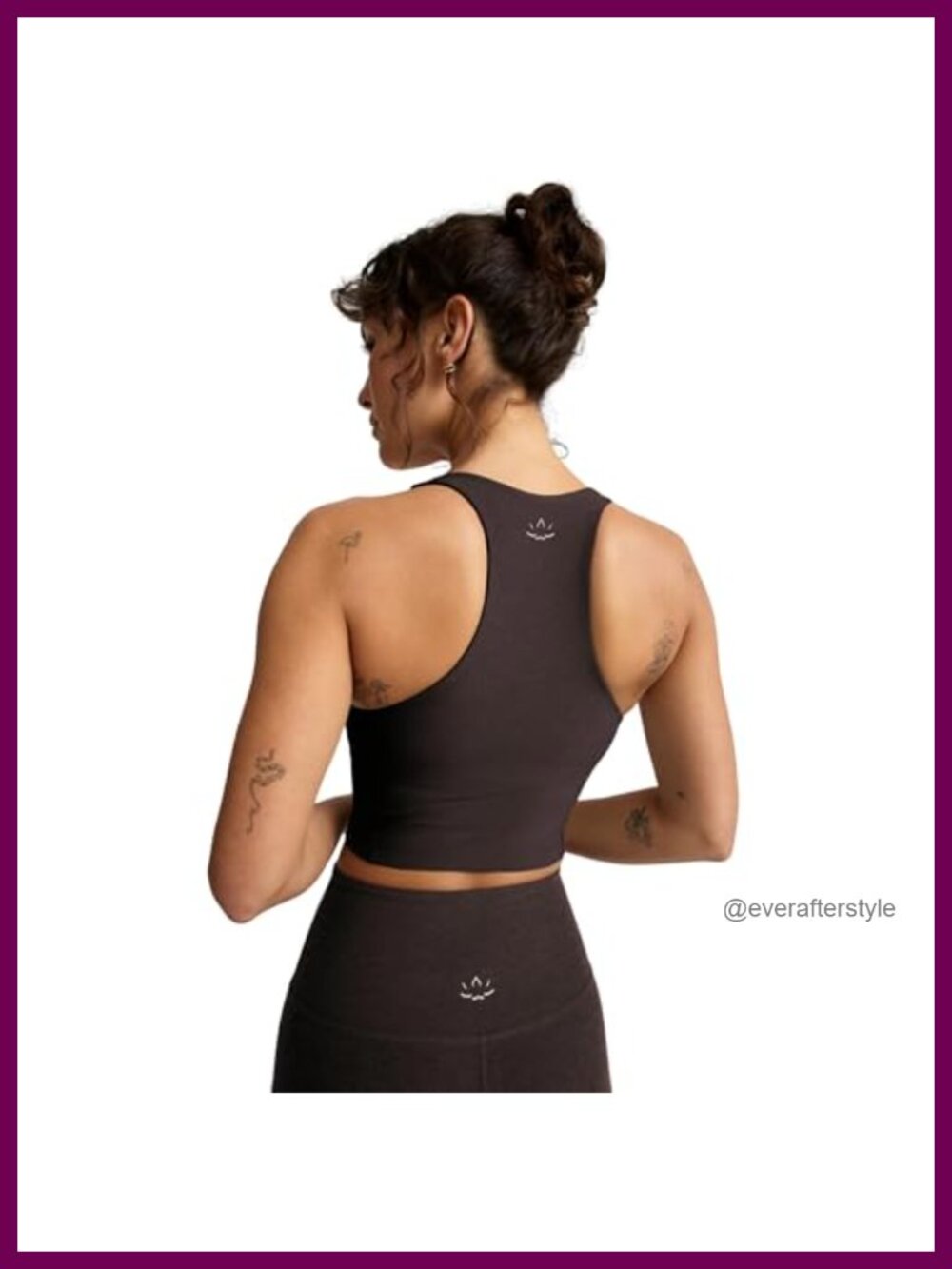 Beyond Yoga Powerbeyond Intensity Racerback Cropped Tank Top - Picture 2 of 3
